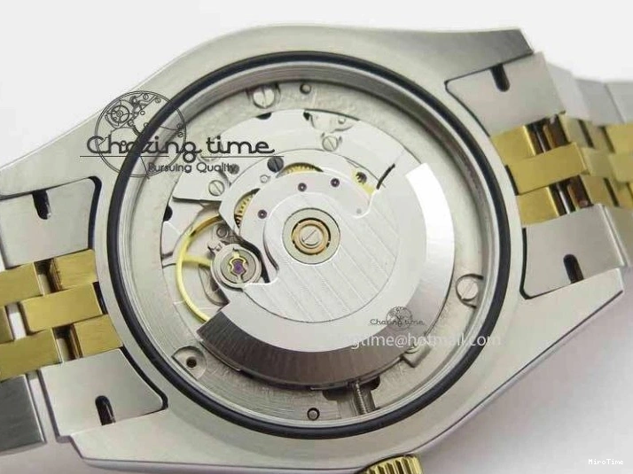 MiroTime 0324 DateJust II 41mm SS YG BP Maker Best Edition Black Roman Dial On Jubilee Bracelet A DailyWear 3665